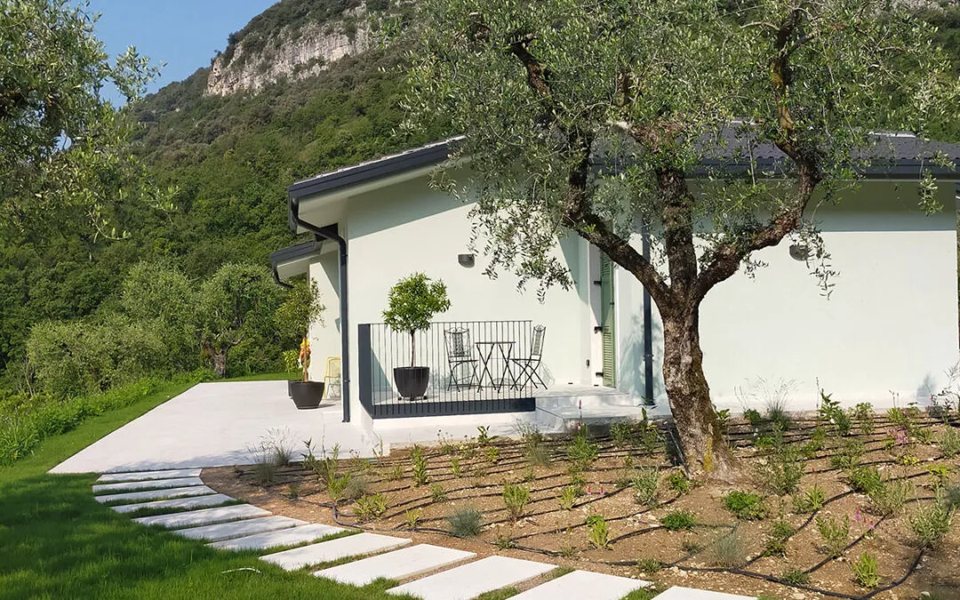 Villa on the hill in Garda